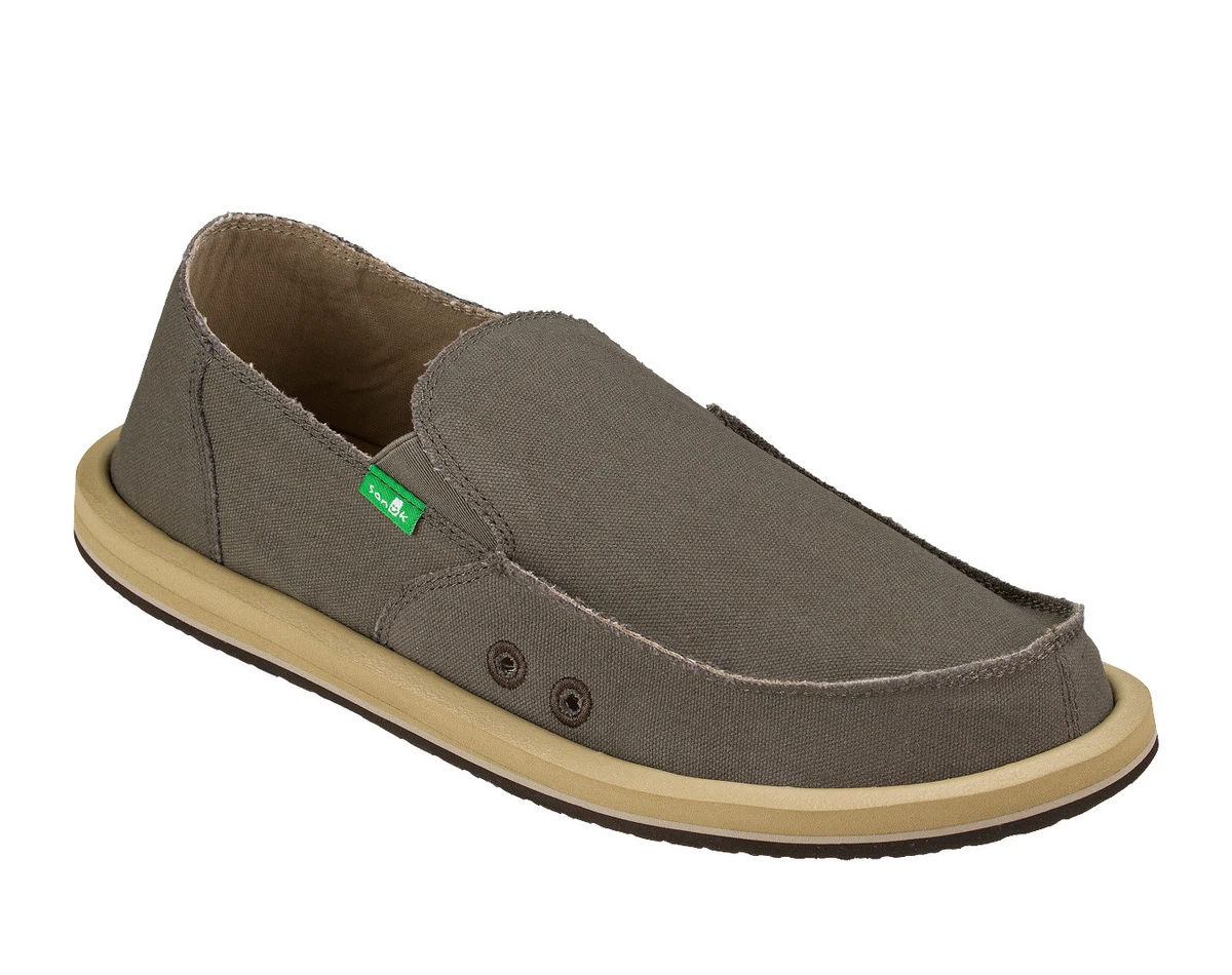 Men s Sanuk Vagabond Slip On 2 Color Options FREE SHIPPING eBay
