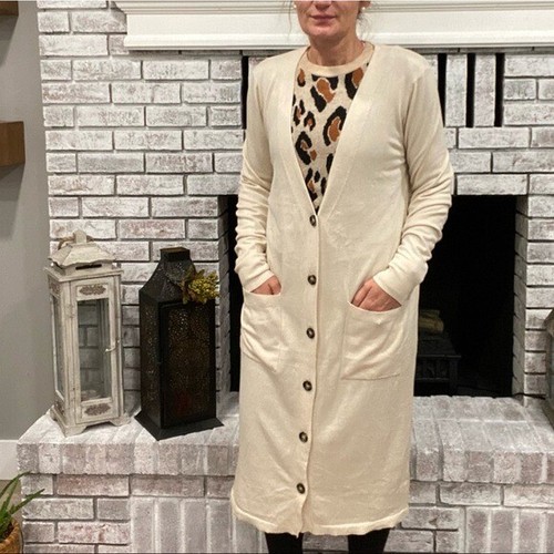 NWT Tea n Rose Long Longline Oatmeal 