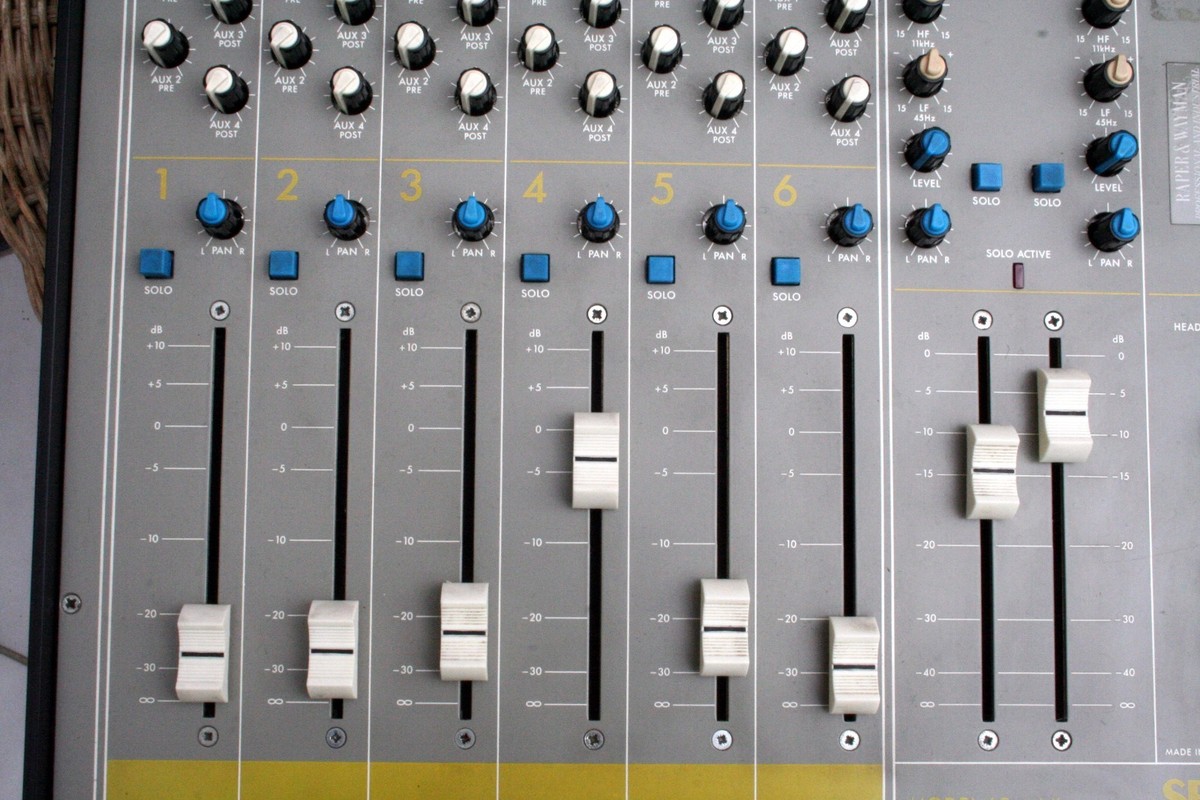 Seck Model 62 Mk II Mixing Desk Mixer Consule - NO PSU | eBay