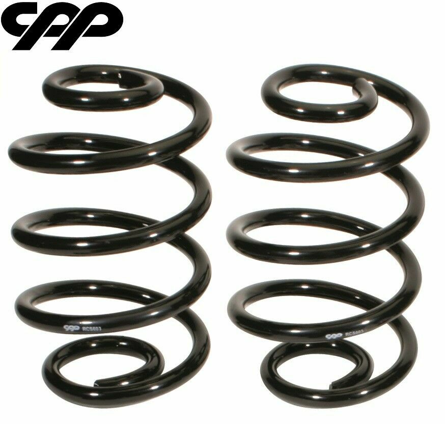 BMR Suspension Lowering Springs – Rear, 2-Inch Drop (Made In USA, Chrome Silicon, Lifetime Warranty)