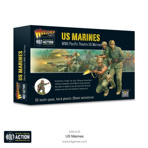 Bolt Action US Marines Warlord Games ✨USA Ship Authorized Seller - 第 1/3 張圖片