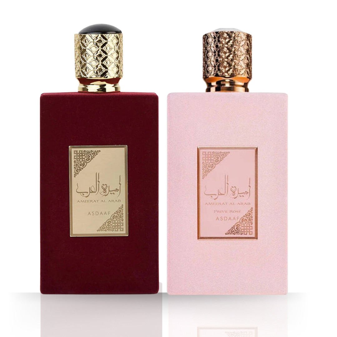 Ameerat Al Arab Prive Rose&comma; & Ameerat Al Arab EDP 100ML by Asdaaf