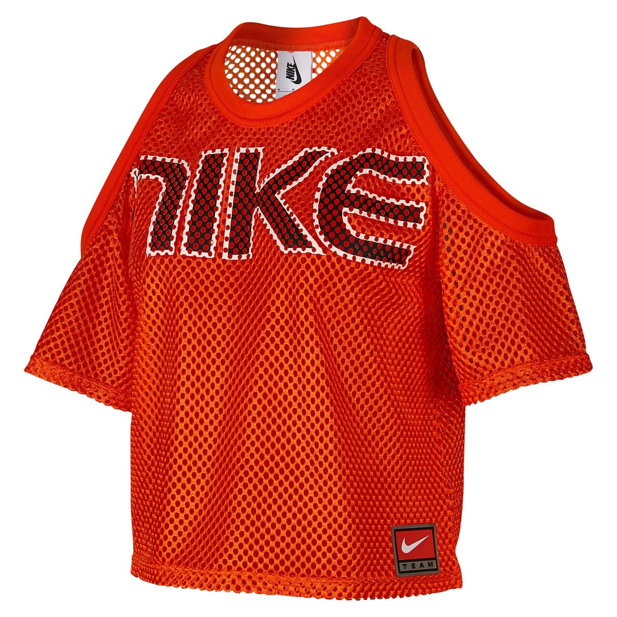 nike cold shoulder top