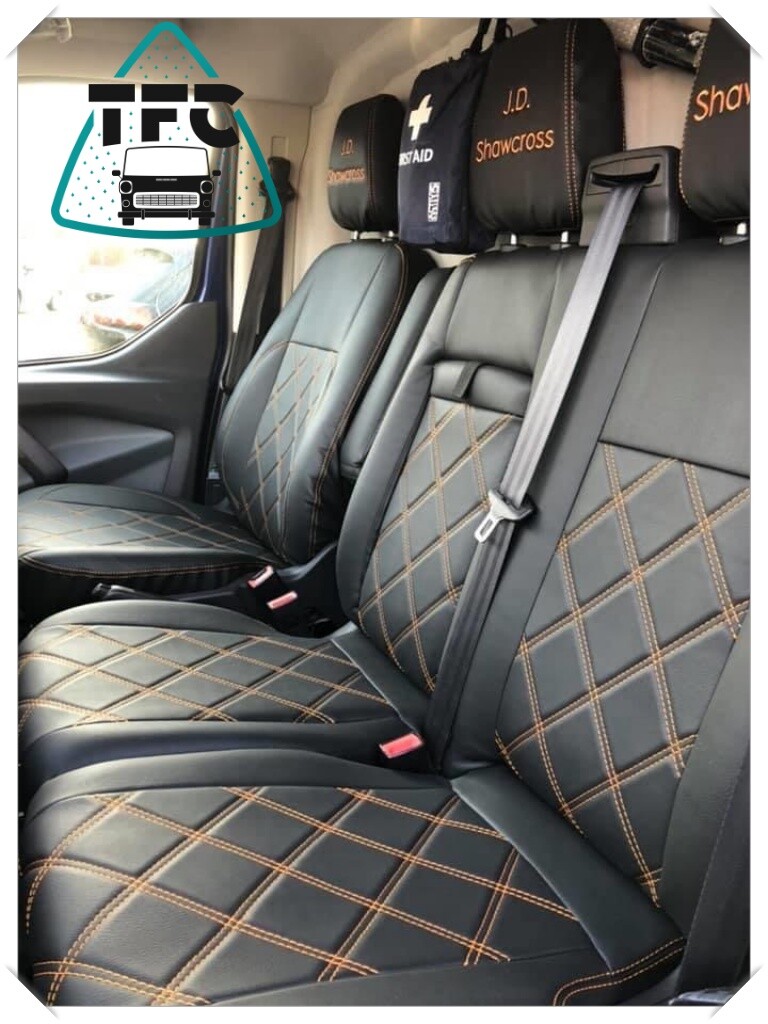 Leather Seat Covers Ford Transit Customising Parts SEAT COVERS FOR