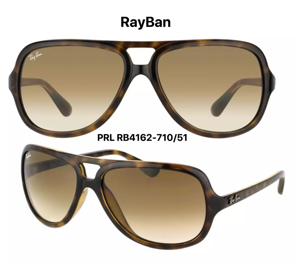 Ray Ban RB4162 Sunglasses Multiple Colors Size 59mm 100