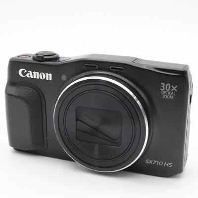Canon PowerShot SX710 HS Black - Near Mint - 30x Zoom - Full HD