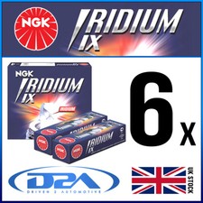 6 x NGK IRIDIUM IX PLUGS BKR6EIX,BMW 330XI 2001,3.0LL6
