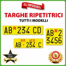 Lettere Adesive Per Targa Ripetitrice Adesivi Auto Trattore Rimorchio Camion TOP