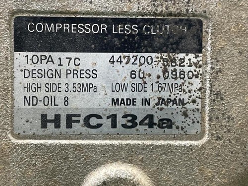 447200-5621 air conditioning compressor 106460 for JEEP GR.CHEROKEE (WJ WG) 3.1 - Picture 5 of 7