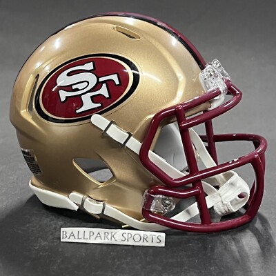 San Francisco 49ers 1996-2008 Riddell NFL Speed Throwback Mini