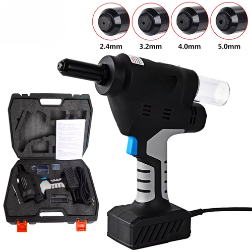 Electric Rivet Gun Aluminium Iron Stainless Steel Rivet Gun Riveting ...