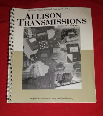 Nexiq Pro-Link Allison Transmission Card User Manual Prolink