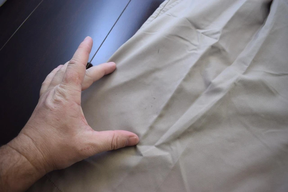 Pantalones Cortos de Golf Atléticos Plisados Beige Performance Adidas Para Hombre 41773 Talla 38 Foto 3 de 4