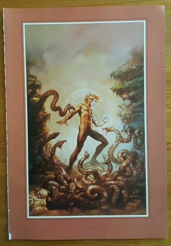 1994 Boris Vallejo Secrets of Synchronicity Print / Book Page Suitable for Frame - Picture 2 of 2