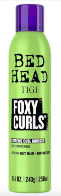 Tigi Bed Head Foxy Curls Extreme Curl Mousse / 8.4 oz
