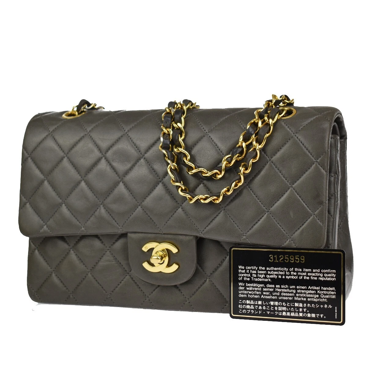 Chanel Matelasse SilverHardware Coco Splash Shoulder Bag