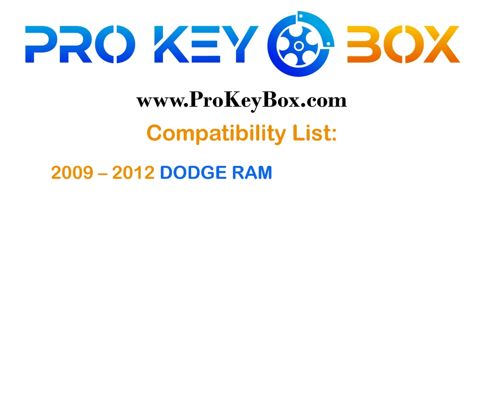 New OEM Remote Key Fob & Programmer for 2009-2012 Dodge Ram 1500 2500 3500 - Image 3 of 4