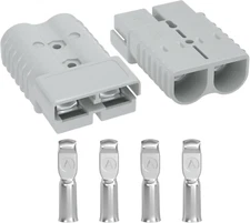 350 Amp 2/0AWG Battery Quick Connect/Disconnect Connector Kit, Heavy-Duty Winch