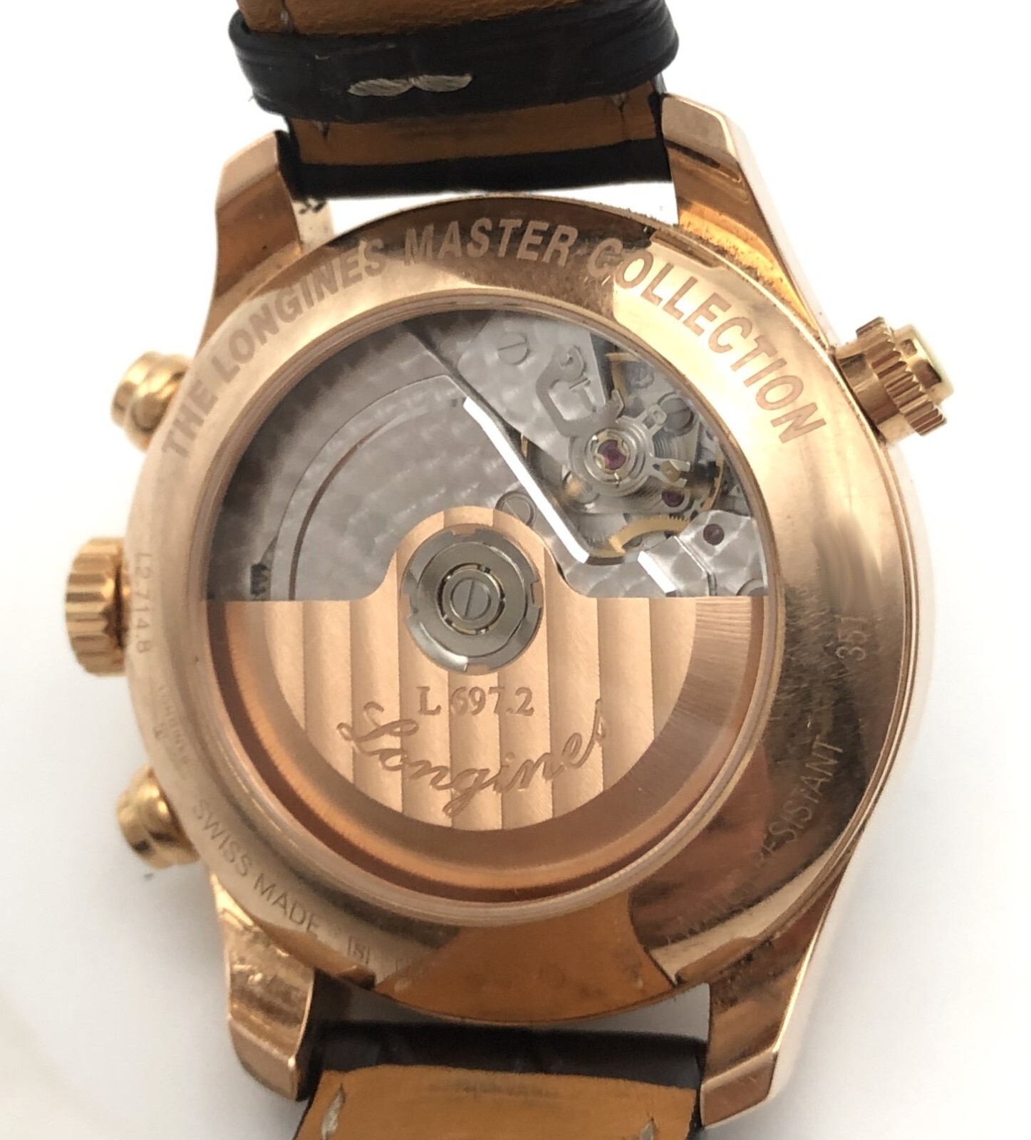 Longines Master Collection Automatic 18k Rose Gol… - image 8