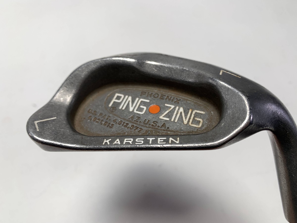 Ping Zing Lob Wedge LW Orange Dot 2* Flat Karsten KT-M Wedge Steel