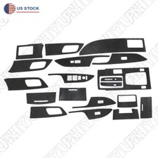 Carbon Fiber Look Interior Sticker Car Accessories Cover For Honda Accord 13-17