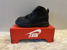 Nike Manoa LTR- (TD) Toddler Size 10C- Style #BQ5374-001- BRAND NEW!!!