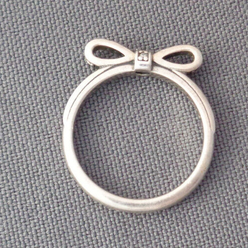 Pandora Sterling Silver CZ Stack Ring Sparking Bo… - image 3