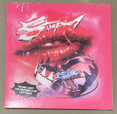 Lady Gaga Stupid Love + Instrumental 2020 2 Track CD Single
