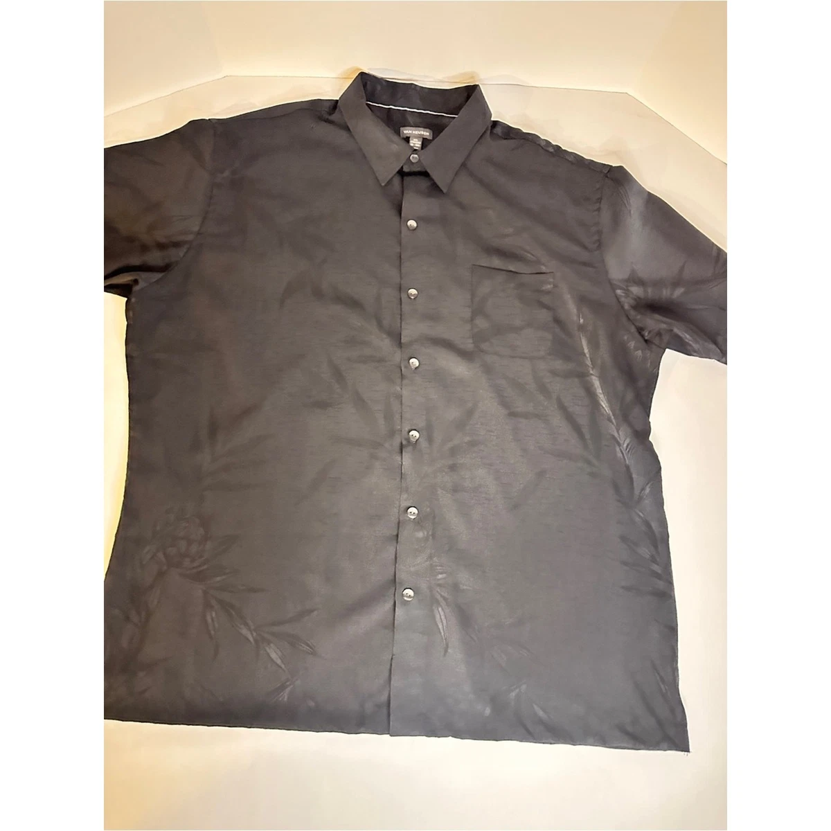 Van Heusen Casual Button-Down Shirts for Men for sale | eBay