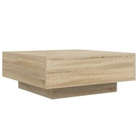 Couchtisch Sonoma-Eiche 80X80X31 Cm Holzwerkstoff