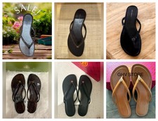 Tory Burch Chelsea Flat Leather Thong Sandal