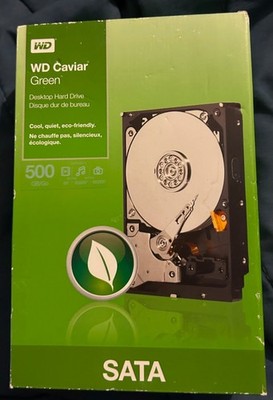 WD Caviar Green 500GB Internal Hard Drive new WDBAAY5000ENC-NRSN