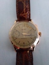 Cronografo In Oro 18 Carati Heberard Extra Fort