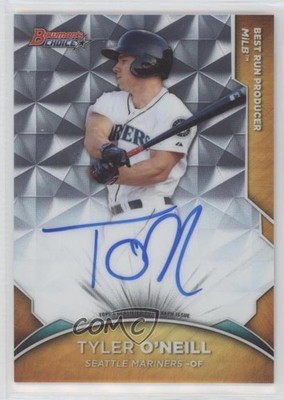 2016 Bowman's Best Bowman's Choice 40/50 Tyler O'Neill #BCA-TO Auto a2v
