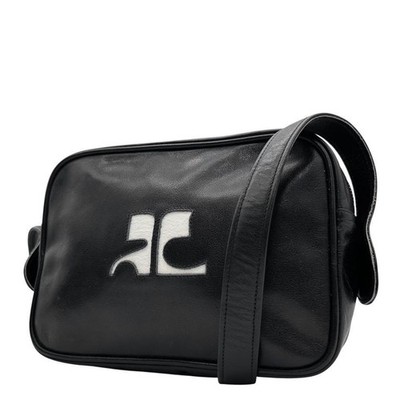 Courreges Women Bag Shoulder Big Logo Limited Edition VHTF Designer Collection P