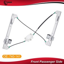 Window Regulator w/ Motor Front Right Passenger Side For Lincoln MKZ Ford Fusion