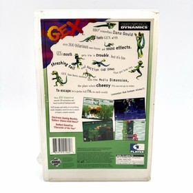 Gex (Sega Saturn, 1996) Game Disc Only - Authentic, Tested & Works - READ