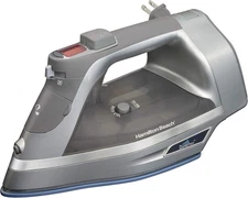 Hamilton Beach Durathon Digital Nonstick Steam Iron & Vertical Steamer 1700W NEW