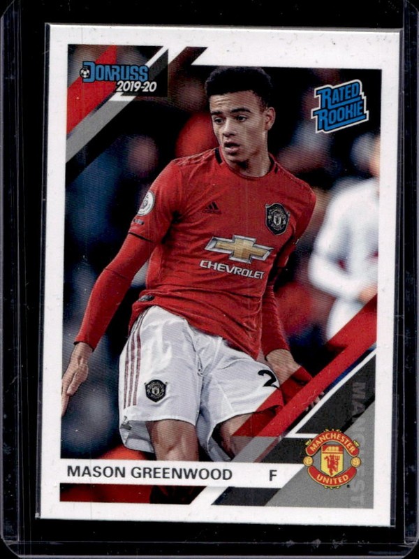 2019 Chronicles Mason Greenwood Donruss RC #109 Man U Rookie