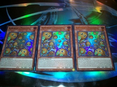 3x Kuriboh - Multiply! 1st Edition Ultra Rare MAMO-EN002 Yu-Gi-Oh!