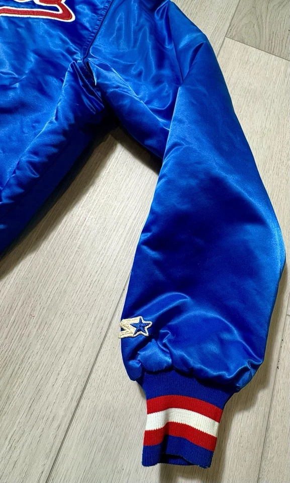 Винтажный 90-х стартер бриллиант коллекции Texas Rangers атласная куртка синий MLB мужской L США - Изображение 3 из 4