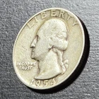 1954-D Washington Quarter 90% Silver US Coin 25C Below Melt Investment Bullion 9