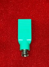 Vintage 501215-A004 Logitech Adapter PS2 to USB - NEW