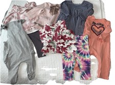 Baby Girl 3-6 Months Clothes Lot Outfits Bundle Of 8 Pieces