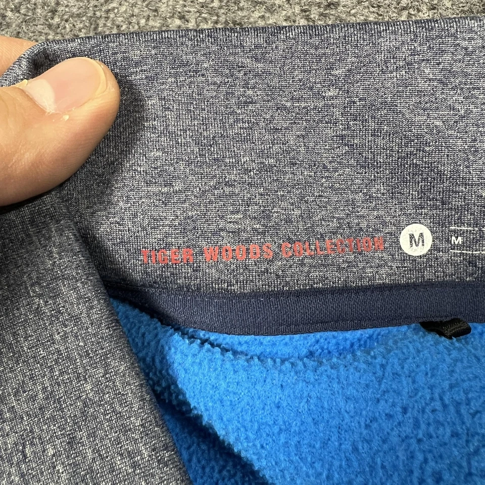 Nike Jacket Mens Medium Gray Full Zip Tiger Woods Collection Golf 708604-410 - Image 4 of 4