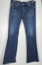 AG-ED Angel Denim Jeans ADRIANO GOLDSCHMIED Dark Wash Bootcut Mid Rise Stretch