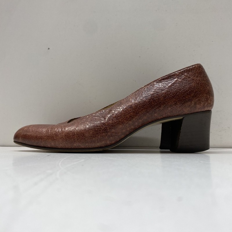 Walter Steiger Women 2778 473 Brown Leather Pump Heels Size 8