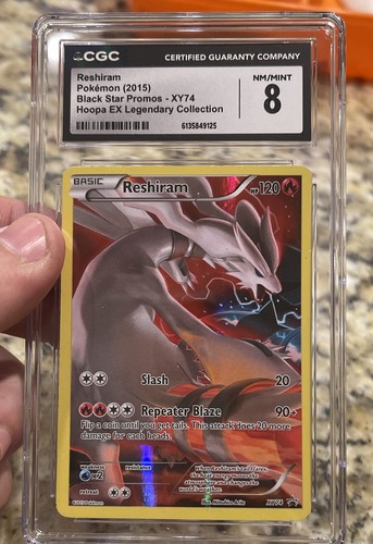 Reshiram graded CGC 8 for sale on eBay