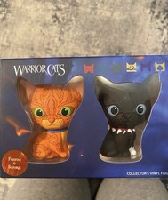 Warrior Cats The Prophecies Begin Figures Mini Vinyl Firestar Scourge NEW MIB