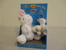 Webkinz Rabbit Set w/ Kinz Klip Rabbit -Original Packaging. Two Unused Codes